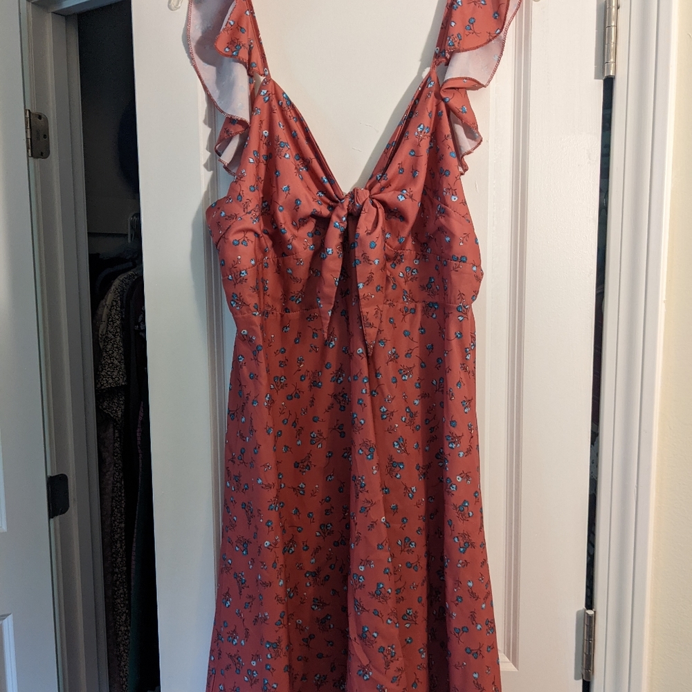 Shein floral dress, size 1x